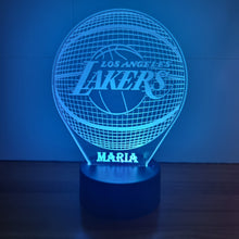 Cargar imagen en el visor de la galería, Lámpara Baloncesto Personalizada - Imagina Y Compra