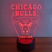 Cargar imagen en el visor de la galería, Lámpara Baloncesto Personalizada - Imagina Y Compra