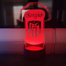 Cargar imagen en el visor de la galería, Lámpara Camiseta Fútbol Personalizada - Imagina Y Compra