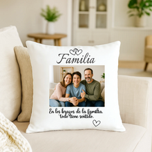 Carregar imagem no visualizador da galeria, Cojín Personalizado Donde la Vida Comienza - Imagina Y Compra