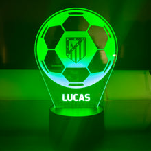Cargar imagen en el visor de la galería, Lámpara Balón y Escudo Personalizado - Imagina Y Compra