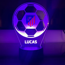 Cargar imagen en el visor de la galería, Lámpara Balón y Escudo Personalizado - Imagina Y Compra