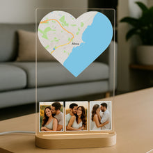 Cargar imagen en el visor de la galería, Lámpara Mapa Primera Cita - Imagina Y Compra