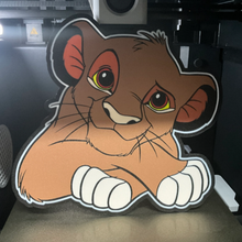 Cargar imagen en el visor de la galería, Lámpara Infantil Simba 3D Personalizada - Imagina Y Compra
