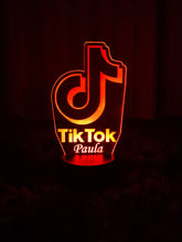 Carregar imagem no visualizador da galeria, Lámpara TikTok Personalizada - Imagina Y Compra