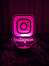 Carregar imagem no visualizador da galeria, Lámpara Instagram Personalizada - Imagina Y Compra