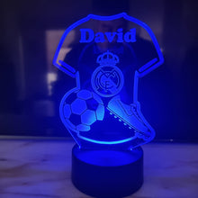 Cargar imagen en el visor de la galería, Lámpara Camiseta Fútbol II Personalizada - Imagina Y Compra