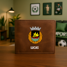 Carregar imagem no visualizador da galeria, Cartera FĂștbol MarrĂłn Personalizada Primeira Liga - Imagina Y Compra