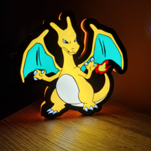 Carregar imagem no visualizador da galeria, Lámpara Infantil Charizard 3D Personalizada - Imagina Y Compra