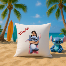 Cargar imagen en el visor de la galería, Cojín Lilo y Stitch Personalizado