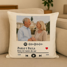 Carregar imagem no visualizador da galeria, Cojín Personalizado con Foto Spotify - Imagina Y Compra