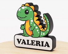 Carregar imagem no visualizador da galeria, Lámpara Infantil Dinosaur 3D Personalizada - Imagina Y Compra