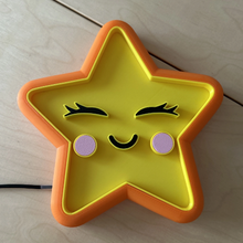 Carregar imagem no visualizador da galeria, Lámpara Estrella 3D - Imagina Y Compra