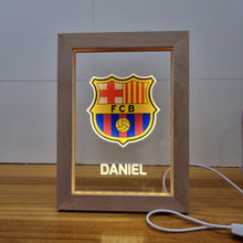Carregar imagem no visualizador da galeria, Lámpara Fútbol Personalizada UVI con marco - Imagina Y Compra