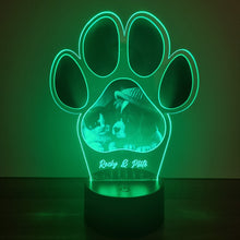 Carregar imagem no visualizador da galeria, Lámpara Huella Mascota Personalizada - Imagina Y Compra