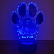 Carregar imagem no visualizador da galeria, Lámpara Huella Mascota Personalizada - Imagina Y Compra