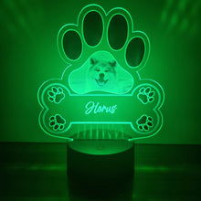 Carregar imagem no visualizador da galeria, Lámpara Huella Mascota Personalizada - Imagina Y Compra