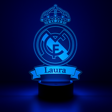 Cargar imagen en el visor de la galería, lámpara fútbol real madrid