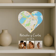 Cargar imagen en el visor de la galería, Lámpara Mapa Primera Cita - Imagina Y Compra