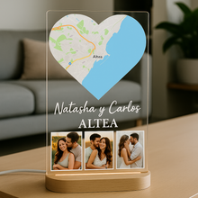 Cargar imagen en el visor de la galería, Lámpara Mapa Primera Cita - Imagina Y Compra