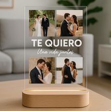 Carregar imagem no visualizador da galeria, Lámpara Te Quiero Una Vida Juntos - Imagina Y Compra