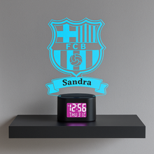 Carregar imagem no visualizador da galeria, Lámpara Despertador Fútbol Personalizada - Imagina Y Compra