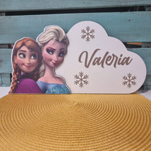 Cargar imagen en el visor de la galería, Letrero Frozen Personalizado en madera - Imagina Y Compra
