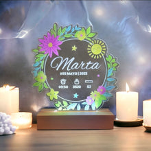 Cargar imagen en el visor de la galería, Lámpara Natalicio Todo Color Personalizada - Imagina Y Compra
