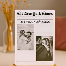 Cargar imagen en el visor de la galería, Periódico The New York Times Personalizado - Imagina Y Compra