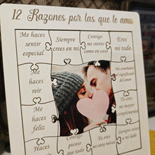 Cargar imagen en el visor de la galería, Puzzle 12 Razones - Imagina Y Compra