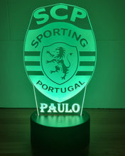 Load image into Gallery viewer, Personalized Football Lamp 
