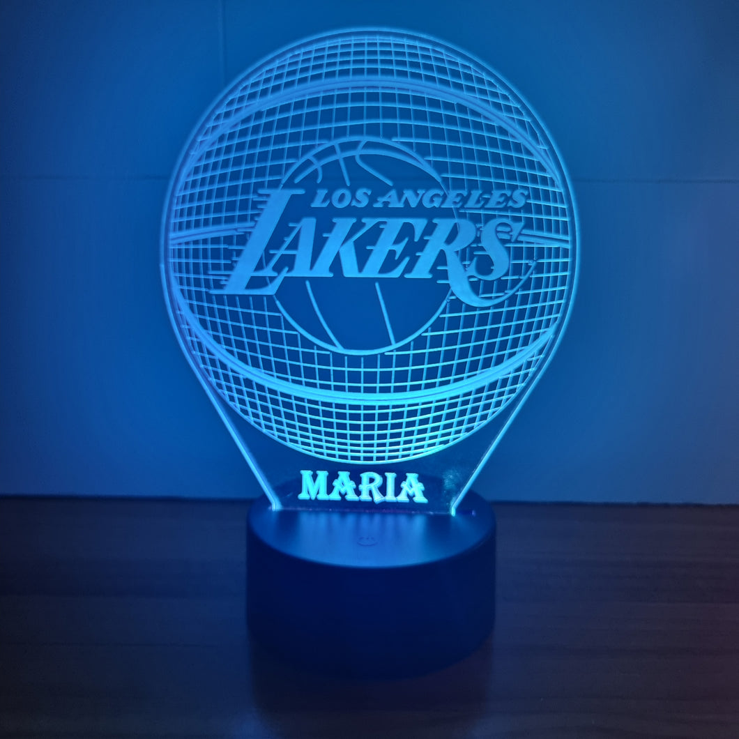 Lámpara Baloncesto Personalizada - Imagina Y Compra