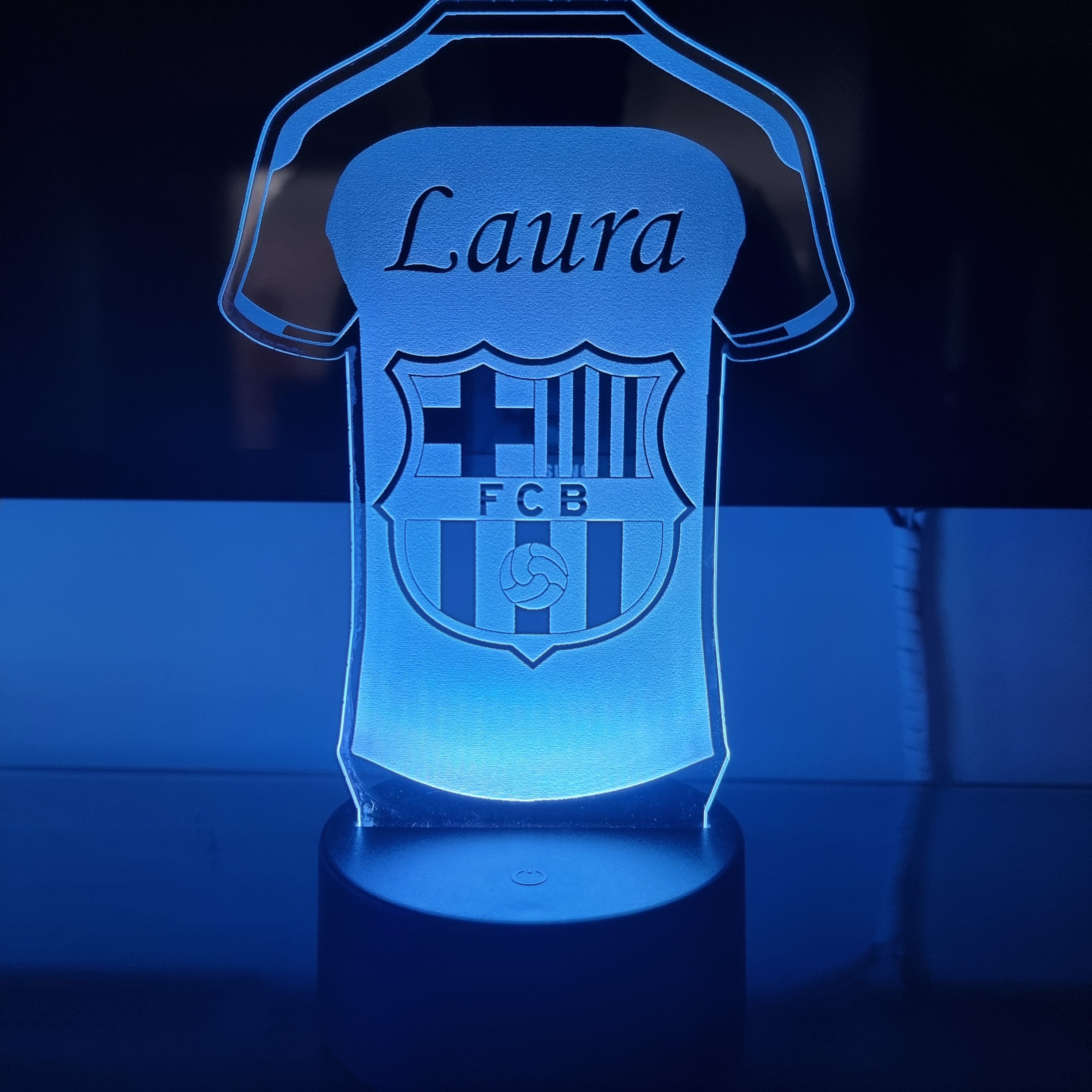 Lámpara Camiseta Fútbol Personalizada - Imagina Y Compra