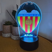 Load image into Gallery viewer, UVI II Personalized Football Lamp
