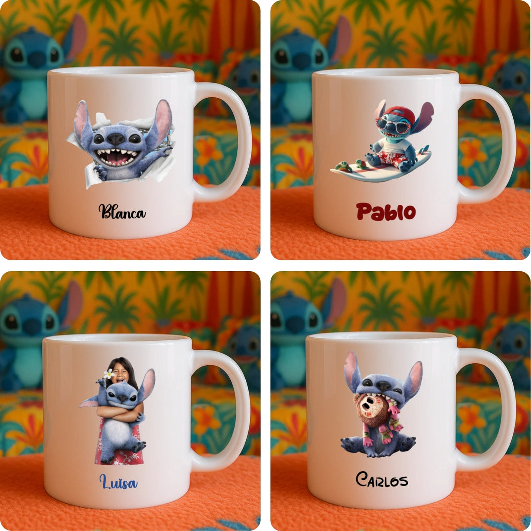Taza Lilo y Stitch Personalizada