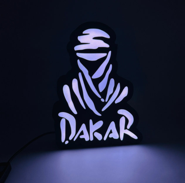 Lámpara Led Dakar 3D