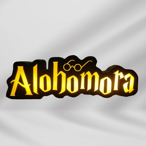 Lámpara Infantil Alohomora 3D Personalizada - Imagina Y Compra