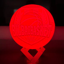 Cargar imagen en el visor de la galería, Lámpara Balón de Baloncesto Personalizada - Imagina Y Compra
