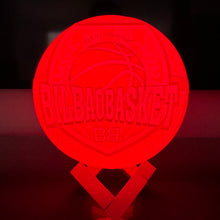 Carregar imagem no visualizador da galeria, Lámpara Balón de Baloncesto Personalizada - Imagina Y Compra
