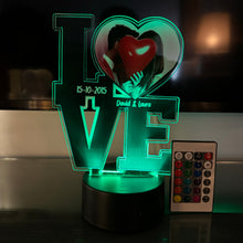 Cargar imagen en el visor de la galería, Lámpara Love Personalizada - Imagina Y Compra
