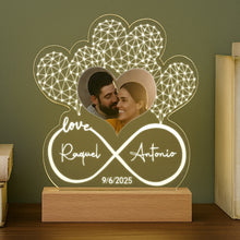 Cargar imagen en el visor de la galería, Lámpara Alianzas Corazon
