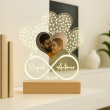Cargar imagen en el visor de la galería, Lámpara Alianzas Corazon
