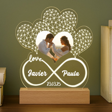 Cargar imagen en el visor de la galería, Lámpara Alianzas Corazon
