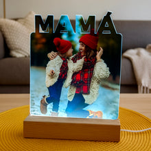 Load image into Gallery viewer, Lámpara Mamá con Foto Personalizada - Imagina Y Compra
