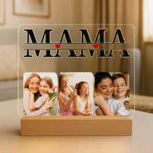 Load image into Gallery viewer, Lámpara Mamá 3 Fotos Personalizadas e Hijos - Imagina Y Compra
