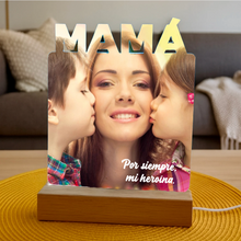 Load image into Gallery viewer, Lámpara Mamá con Foto Personalizada - Imagina Y Compra
