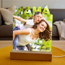 Load image into Gallery viewer, Lámpara Mamá con Foto Personalizada - Imagina Y Compra

