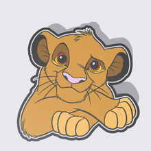 Cargar imagen en el visor de la galería, Lámpara Infantil Simba 3D Personalizada - Imagina Y Compra
