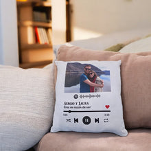 Cargar imagen en el visor de la galería, Cojín Personalizado con Foto Spotify
