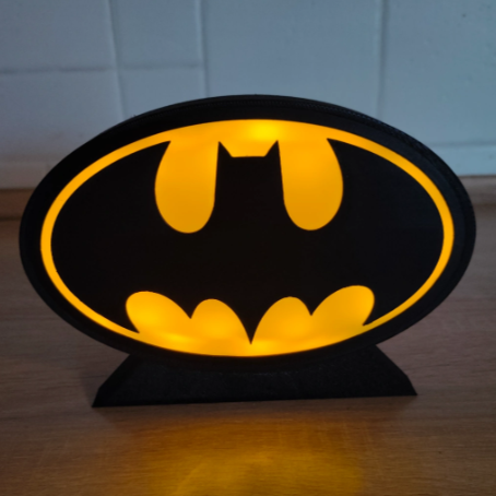 Lámpara Infantil Batman 3D